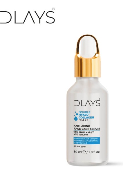 Double Hyalu Collagen Filler Yaşlanma Önleyici Yüz Serumu 30ML modelleri