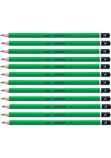 Dereceli Kurşun Kalem Criterium - 4b 12 Adet