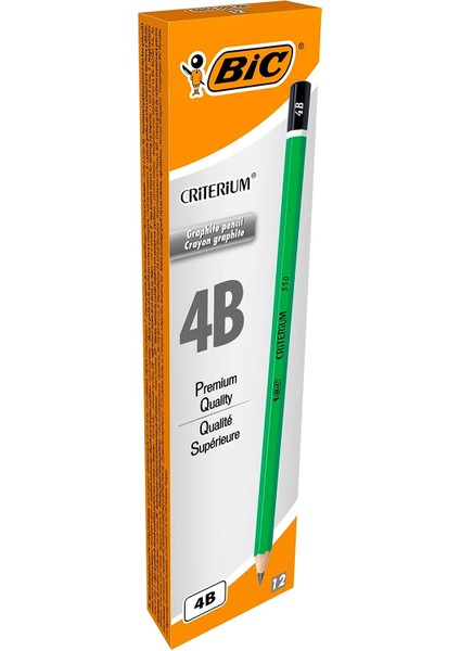 Dereceli Kurşun Kalem Criterium - 4b 12 Adet modelleri