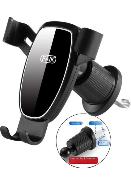 Yeni Araba Cep Telefonu Braketi Hava Çıkışı Cep Telefonu Navigasyon Çerçevesi Sabitleme Çerçevesi (Yurt Dışından)