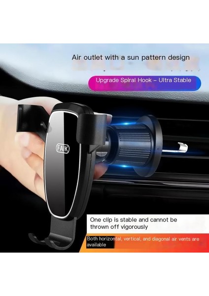 Yeni Araba Cep Telefonu Braketi Hava Çıkışı Cep Telefonu Navigasyon Çerçevesi Sabitleme Çerçevesi (Yurt Dışından) modelleri