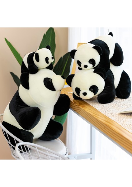 Peluş Oyuncak Sevimli Peluş Panda Bebek Yastık 40CM (Yurt Dışından)