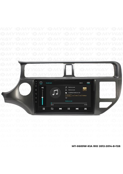 Kia Rio Android 12 Multimedya Carplay 4gb RAM+64GB HDD 2012-2014 Navigasyon Ekran fiyatları