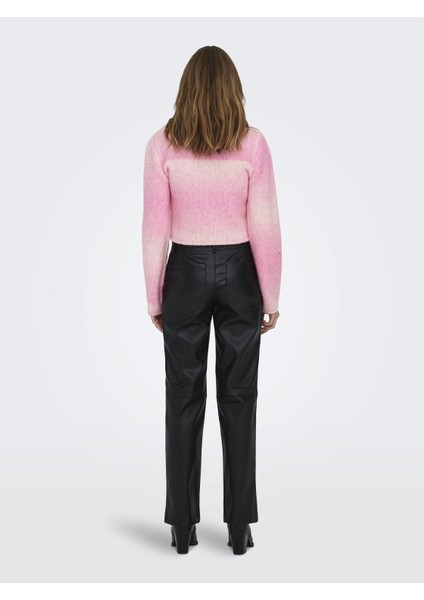 Kadın Yüksek Boyun Triko Kazak - 15294653 fırsatları