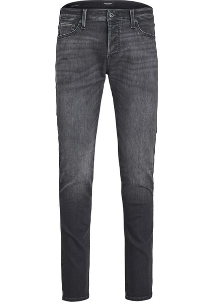 Jack & Jones Erkek Slim Siyah Kot Pantolon - 12237316