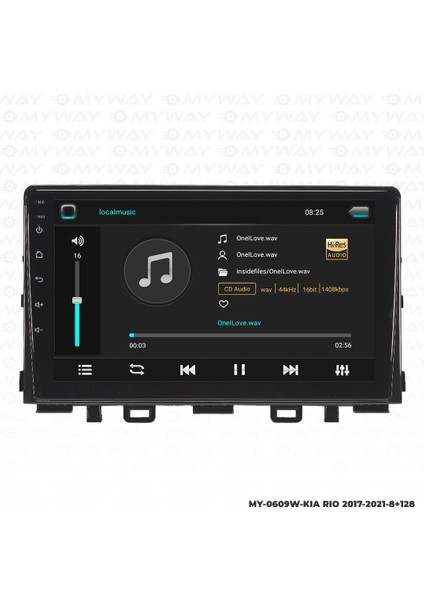 Kia Rio Android 12 Multimedya Carplay 4gb RAM+64GB HDD 2017-2021 Navigasyon Ekran fiyatları