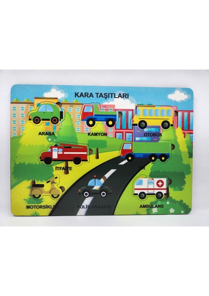 212TOYZ Tasima Aracları Çocuk Puzzle ve Sök Tak Oyuncak