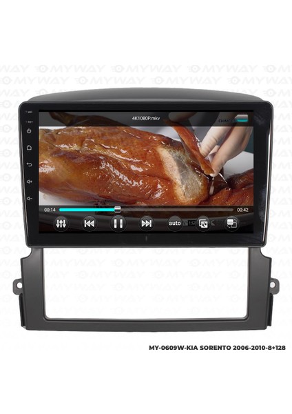 Kia Sorento Android 12 Multimedya Carplay 4gb RAM+64GB HDD 2006-2010 Navigasyon Ekran