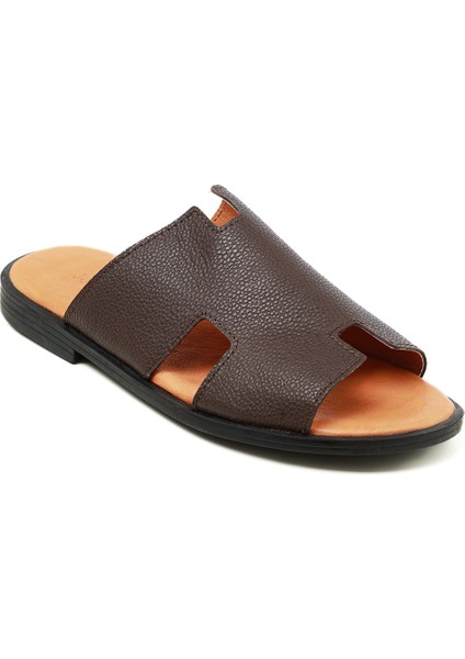 Erkek Terlik TZ-20200 John May Kahve Flooter