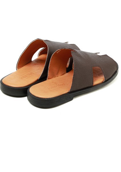 Erkek Terlik TZ-20200 John May Kahve Flooter
