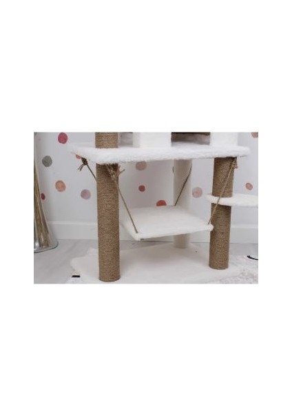 Y-01 Salıncaklı Yuvalı Lüx Kedi Tırmalama Oyun Evi fiyatları