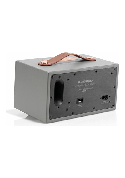 Addon T3+ Gri Şarjlı Bluetooth Hoparlör