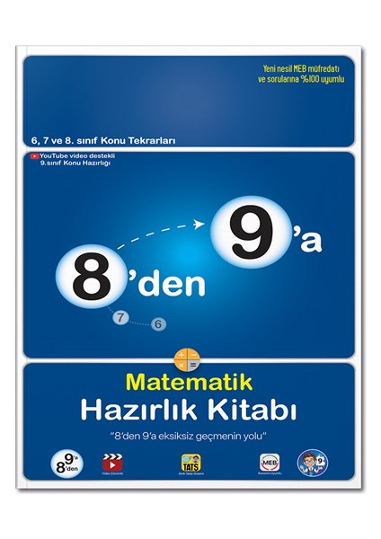 8'den 9'a Matematik Hazirlik Kitabi - Tonguç Akademi