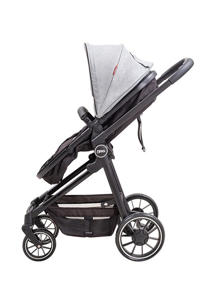 BABY2GO Lizbon Travel Sistem Bebek Arabası Açık Gri