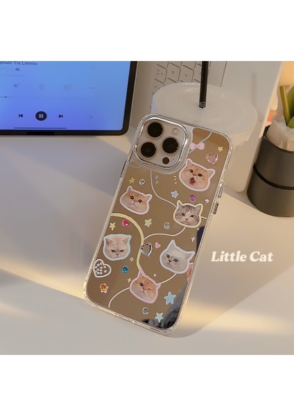 Elmas Macunu Kedi ve Köpek IPHONE14 Apple Cep Telefonu Kılıfı 14PROMAX Elektrolizle Kaplanmış Ayna 11 Sevimli 12 13 Nesil Saçlar Için Uygundur (Yurt Dışından) fiyatları