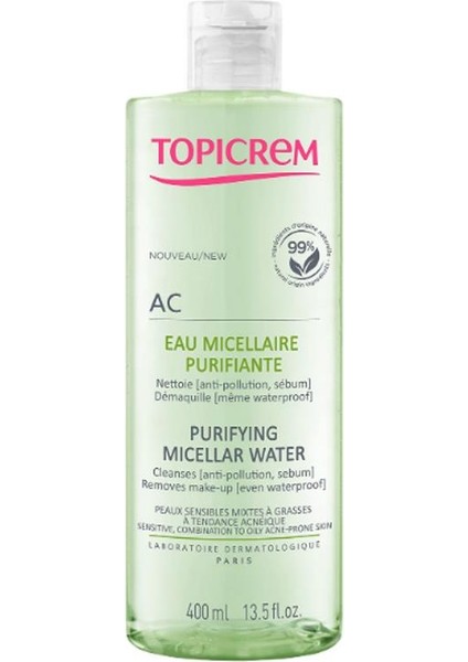 Ac Purifying Micellar Water 400 ml