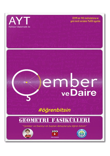 AYT Geometri Fasikülleri Çember ve Daire - Tonguç Akademi