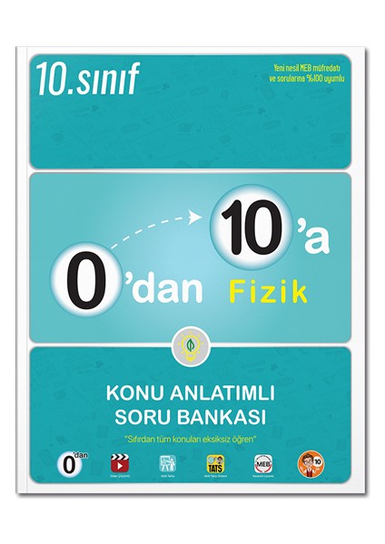 0'dan 10'a Fizik Konu Anlatımlı Soru Bankası