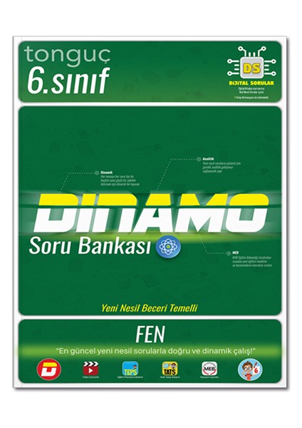6. Sınıf Dinamo Fen Bilimleri Soru Bankası - Tonguç Akademi