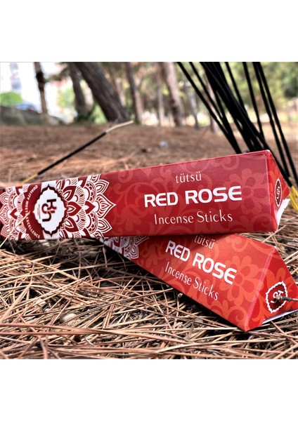 Kırmızı Gül (Red Rose) Çubuk Tütsü