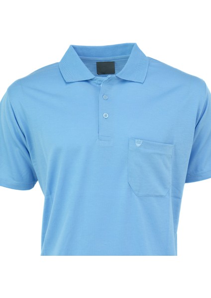 Erkek Polo Yaka Marka Arma Cepli Kısa Kollu Düz Renk Normal Kesim Tam Kalıp Premium Pamuklu Kumaş T-Shirt fiyatları