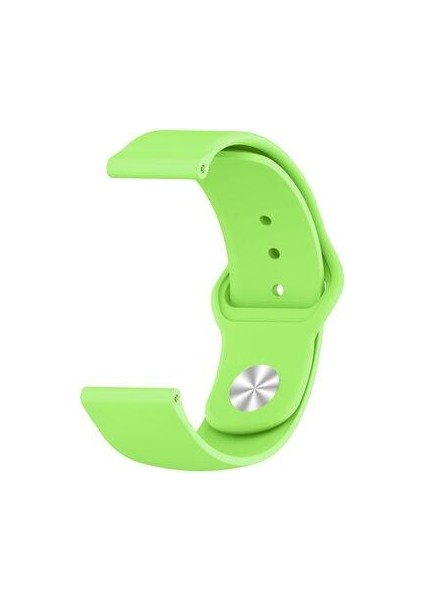 Oppo Watch 46MM 22MM Soft Silikon Kordon + Metal Kordon Dönüştürücü