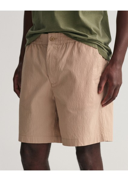 Erkek Bej Regular Fit Şort 205056.277 fırsatları