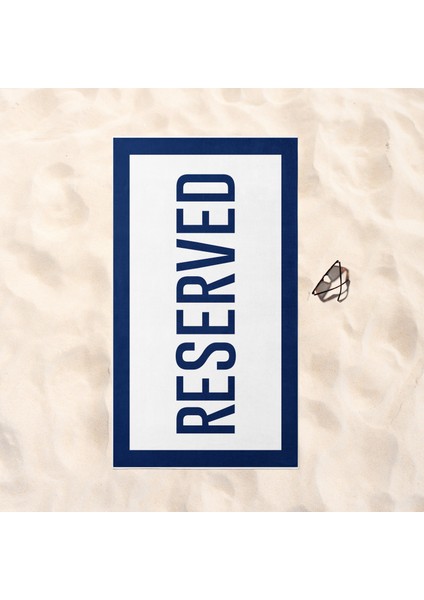 Reserved Plaj Havlusu - Mıcrofıber