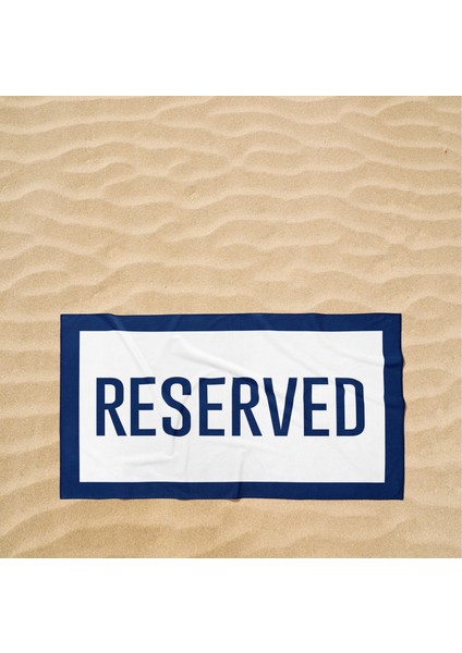 Reserved Plaj Havlusu - Pamuk