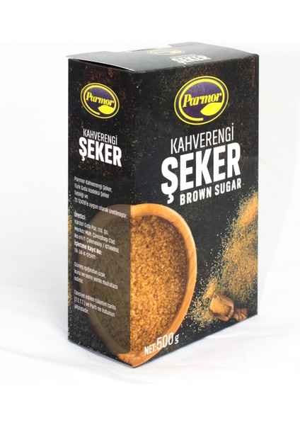 Kahverengi Toz Şeker 500 gr / Esmer Şeker