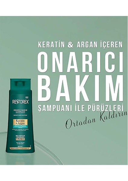 Şampuan Keratin Argan 500 Ml,Yeşil