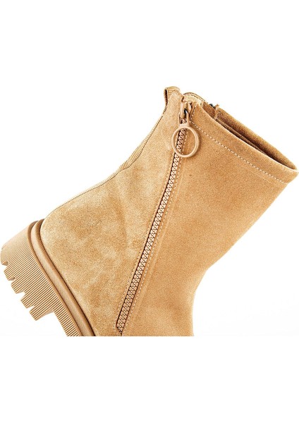 Mavenna 6 Nokta Anatomik Taban Hakiki Deri Kadın Bot modelleri