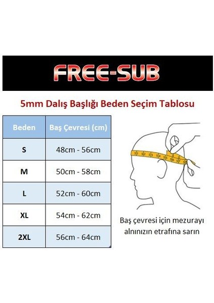 5mm Dalış Başlığı