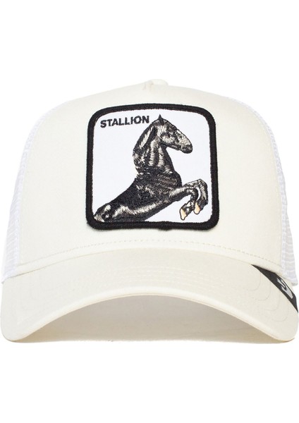 The Stallion Beyaz Şapka (101-0393-WHI)