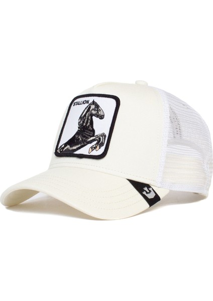 The Stallion Beyaz Şapka (101-0393-WHI)