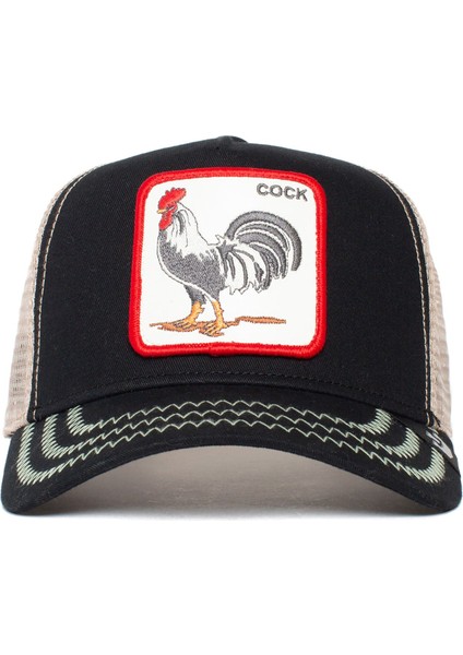 The Cock Siyah Şapka (101-0378-BLK)