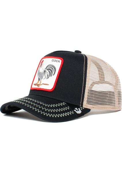 The Cock Siyah Şapka (101-0378-BLK)