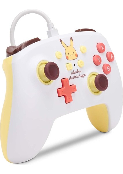 Nintendo Switch Oyun Kolu Kablolu Pikachu Electric Type