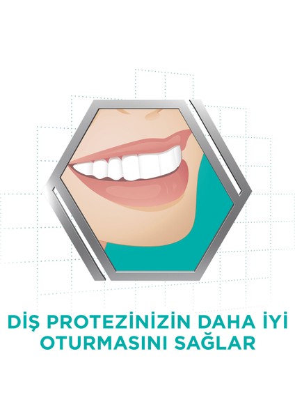 Diş Protezi Yapıştırıcı Krem Tat Içermez 40 gr 3 Adet