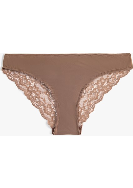 Brazilian Külot Arkası Dantel Detaylı