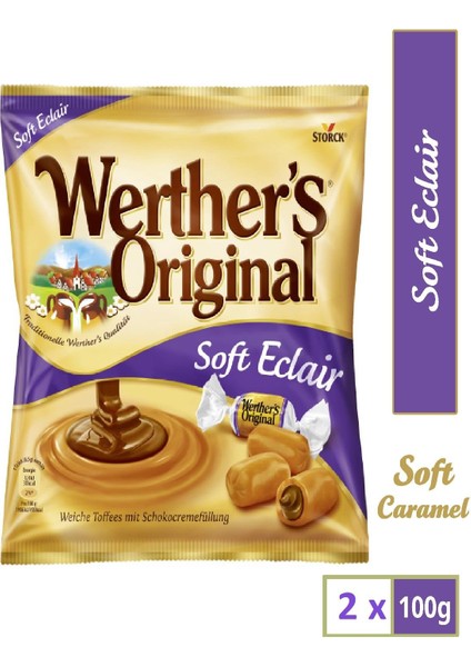 Werthers Orıgınals Eclaır 100 gr x 2 Adet