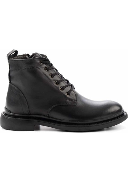 Siyah Leather Erkek Bot & Bootie E02795071603