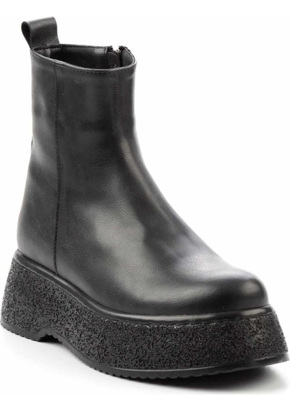 Siyah Kadın Bot & Bootie K02671902009