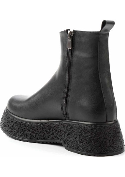 Siyah Kadın Bot & Bootie K02671902009