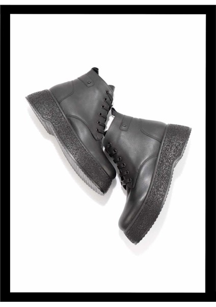 Siyah Kadın Bot & Bootie K02671902209