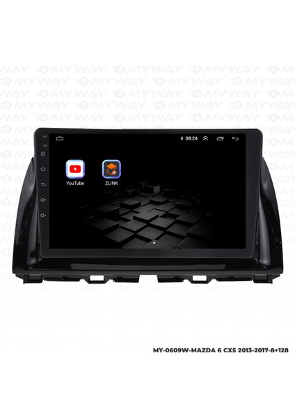 Mazda 6 Cx5 Android 12 Multimedya Carplay 4gb RAM+64GB HDD Navigasyon Ekran indirimleri