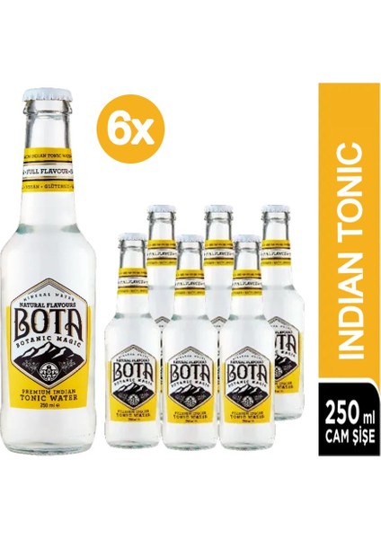 Premium Indian Tonic Water (Klasik) 6 x 250 ml