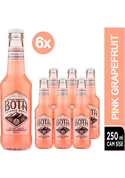 Pink Grapefruit Super Fresh Tonic 6 x 250 ml