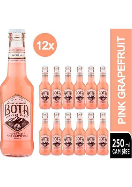 Pink Grapefruit Super Fresh Tonic 12 x 250 ml