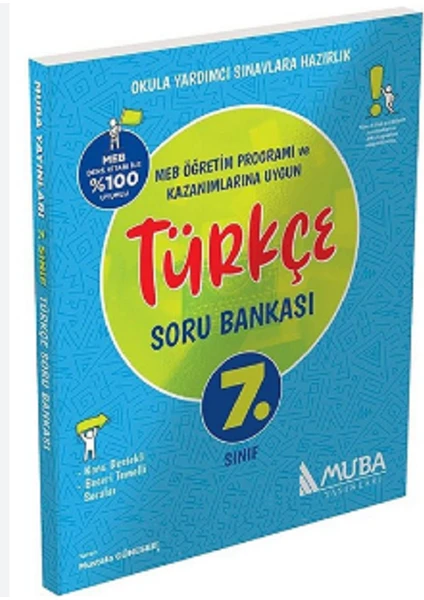 Muba Yayınları 7. Sınıf Türkçe Soru Bankası - Mustafa Güneser